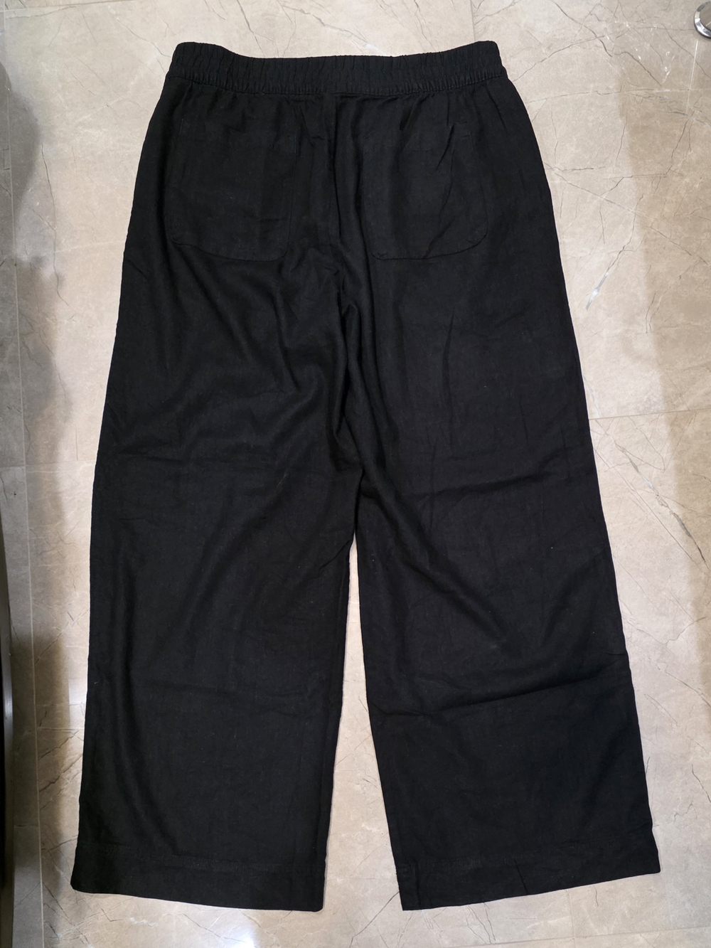 Old Navy Black Wide-Leg Women's Jogger Pants